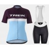 Fahrradbekleidung Radtrikot Kurzarm + Trägershorts 2021 Bontrager Trek Anara Damen N002